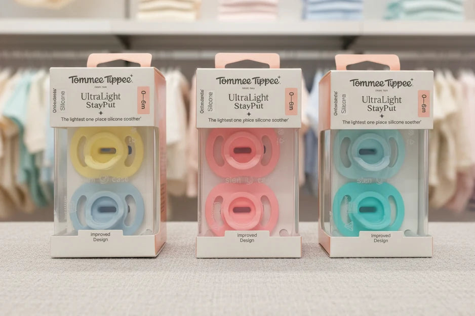 Tommee Tippee Ultra Light Stay Put pecifire.