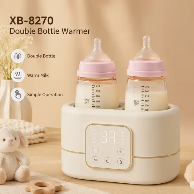 NCVI Double Bottle Warmer & Sterilizer