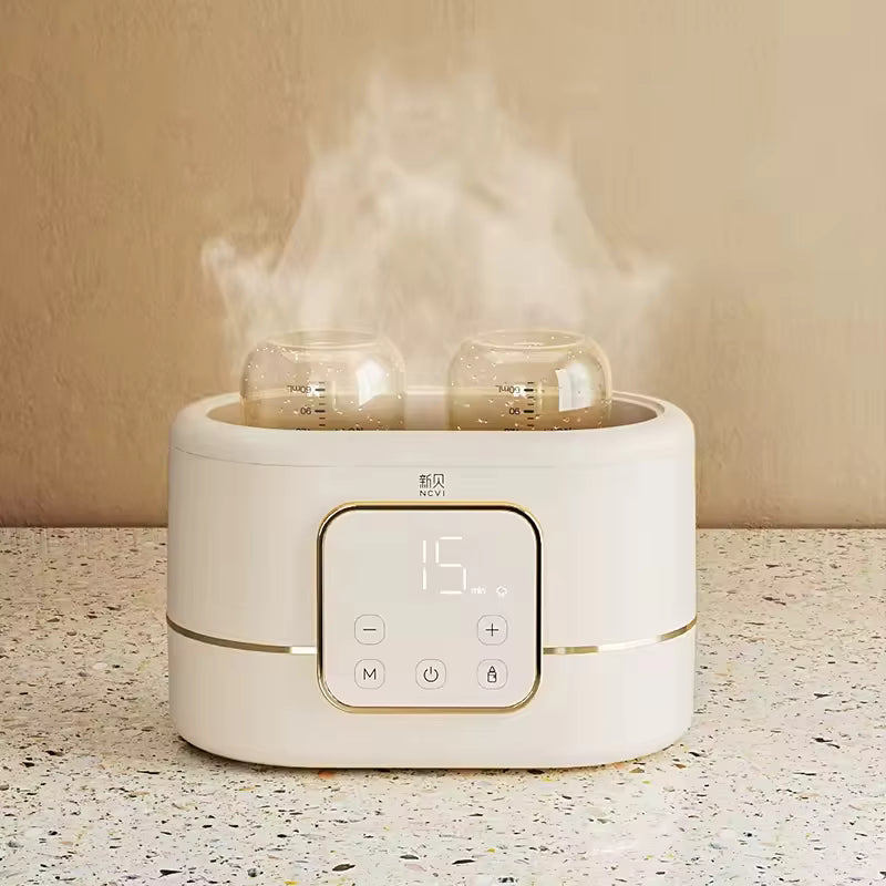 NCVI double bottle warmer + sterilizer