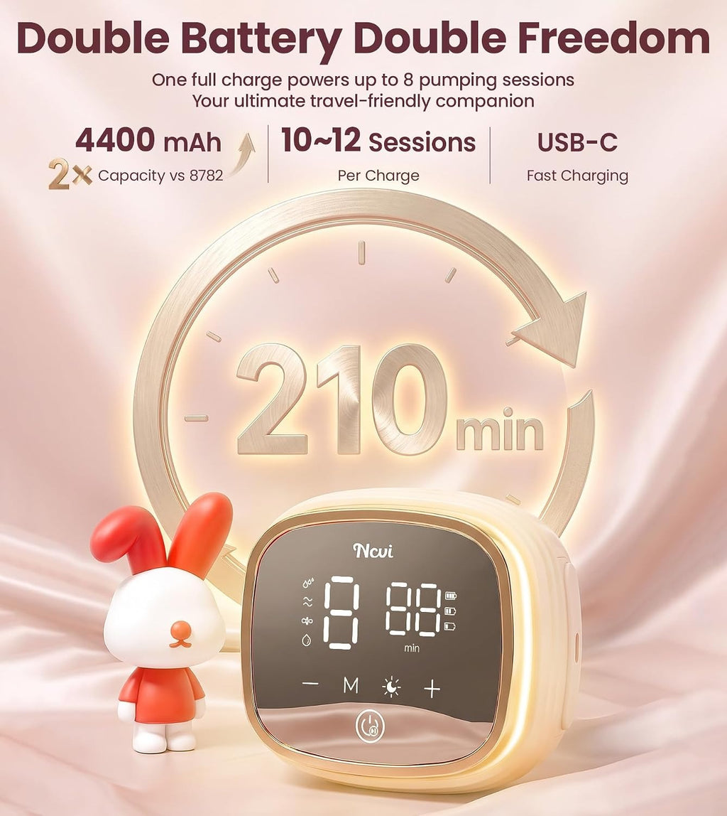 NCVI double Electric Breast Pump model 8782