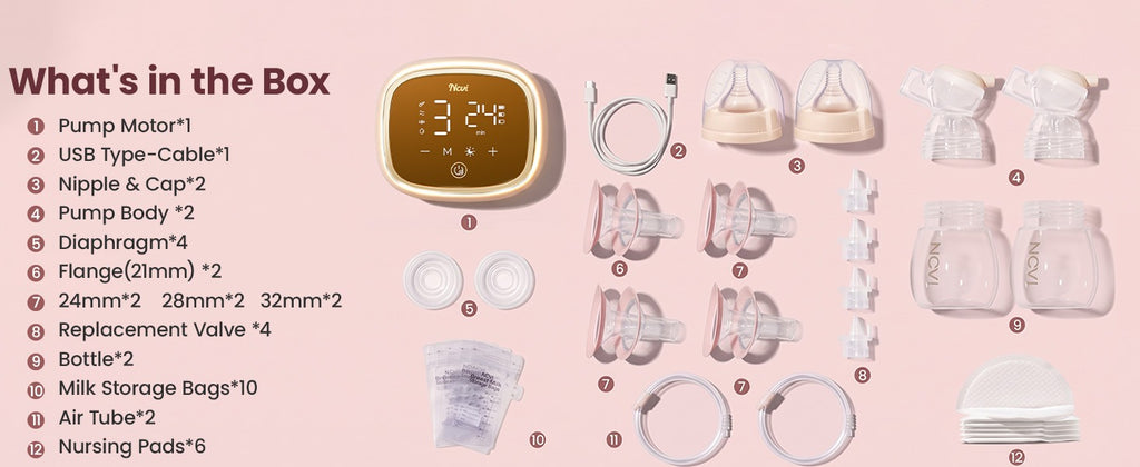 NCVI double Electric Breast Pump model 8782