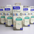 Momeasy Wide Neck Glass Feeding Bottle 240ml