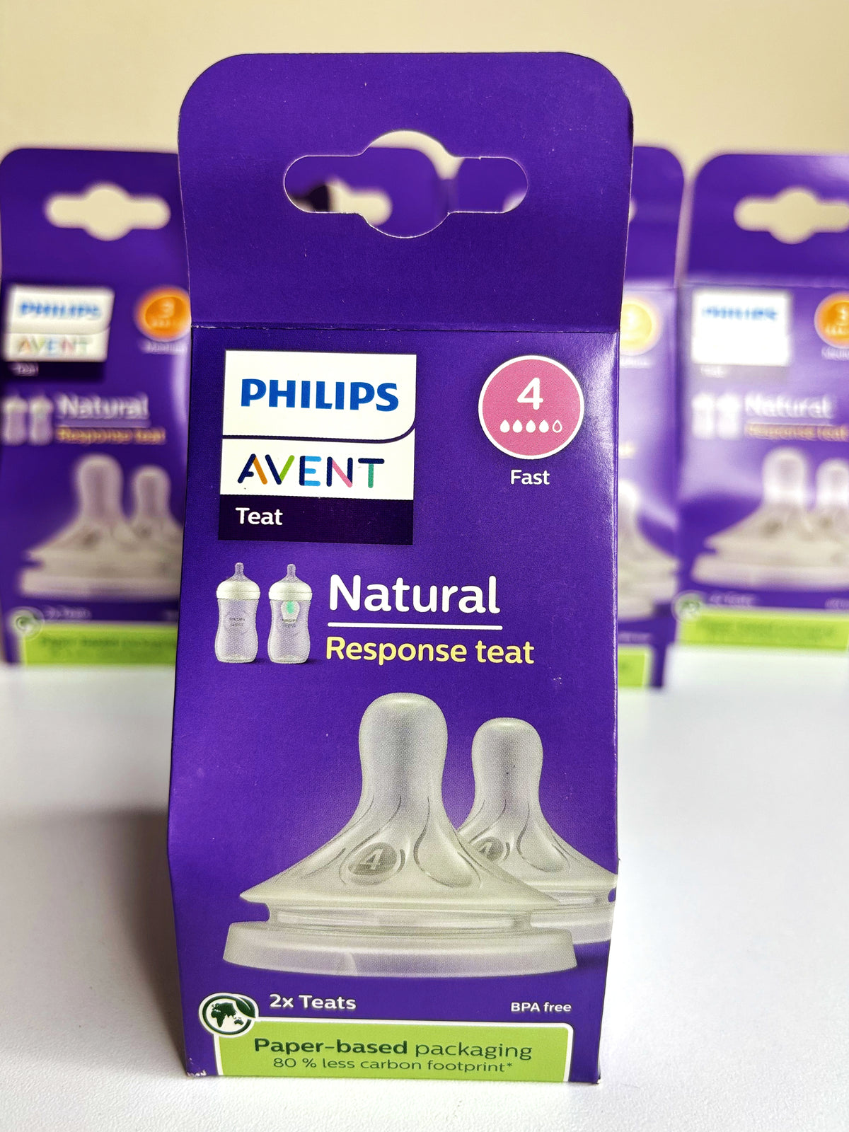Philips Avent Natural Response Teats.