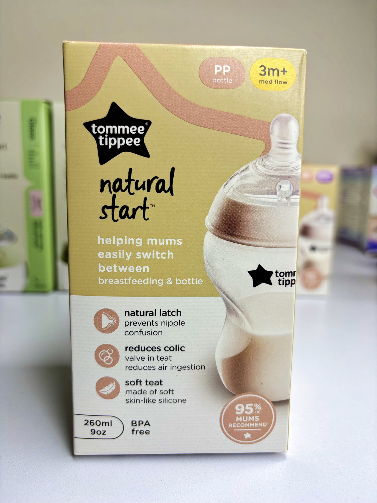 Tommee Tippee Natural Start Feeding Bottle 260ml