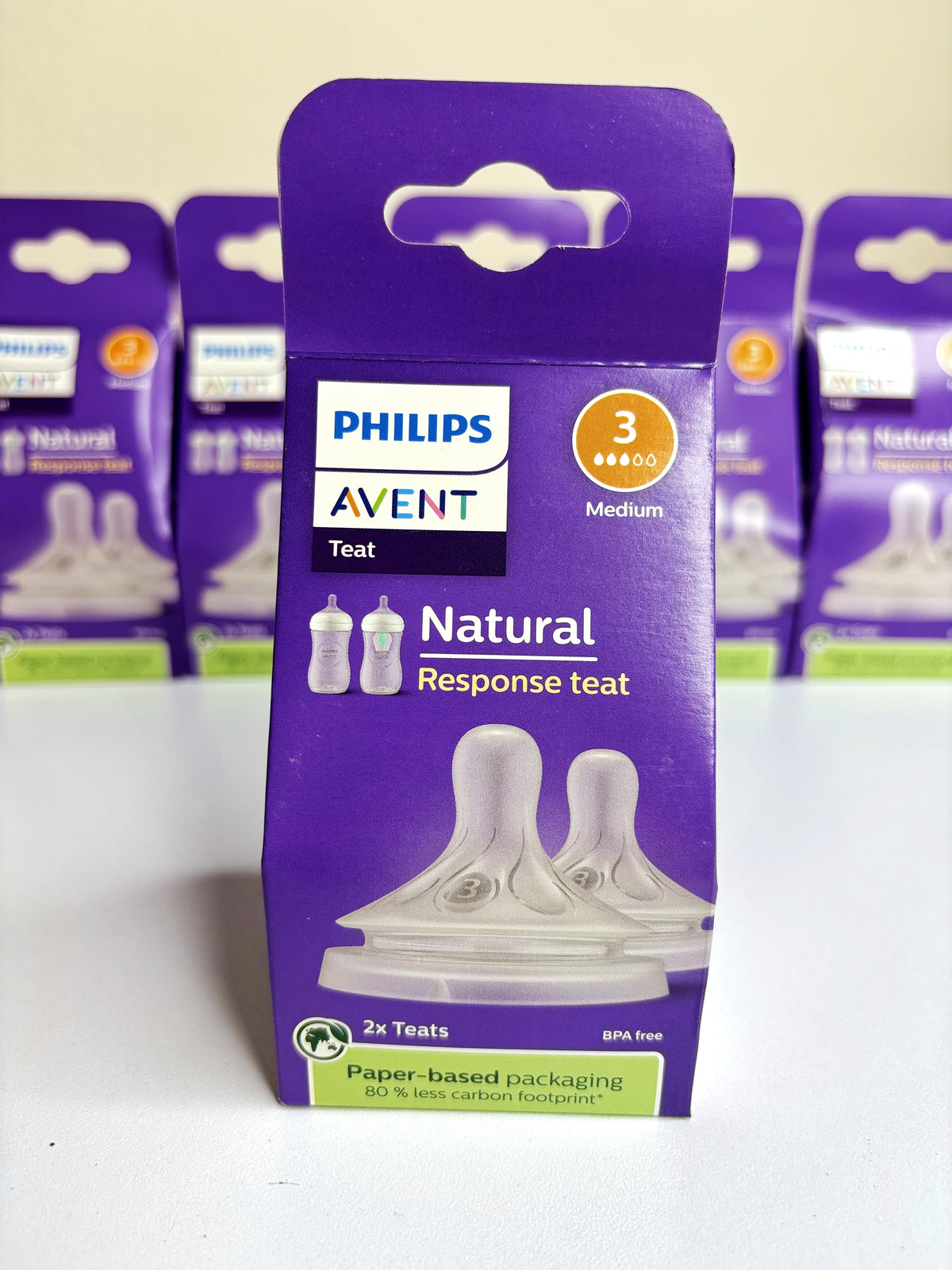 Philips Avent Natural Response Teats.